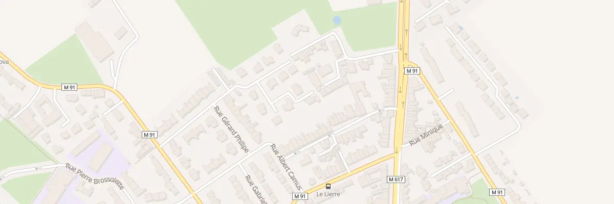 Plan du 10 Rue Bouvier Dom des Tamaris à Roncq