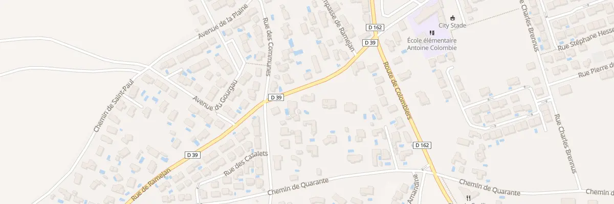 Plan du 5B Rue de Ramejan à Maureilhan