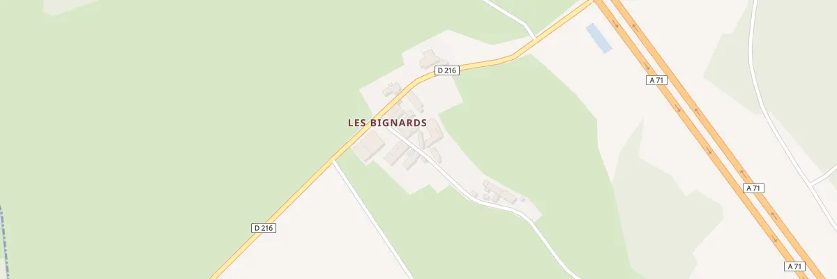 Plan du 7 Chem de Maupertuis Les Bignards à Bègues
