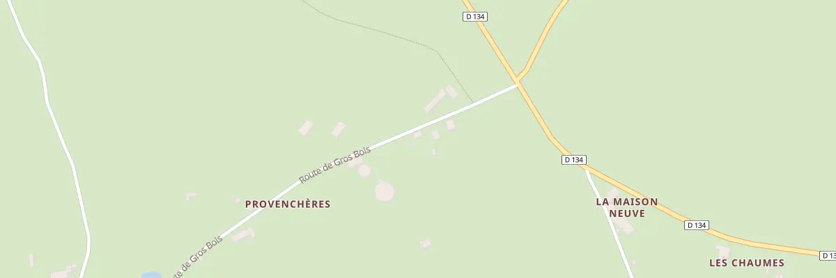 Plan du 5107 La Croix de Provencheres à Autry-Issards
