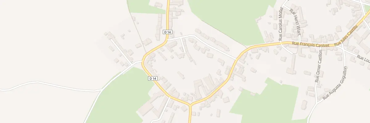 Plan du 10 Rue des Frères Ponchon à Oisy-le-Verger