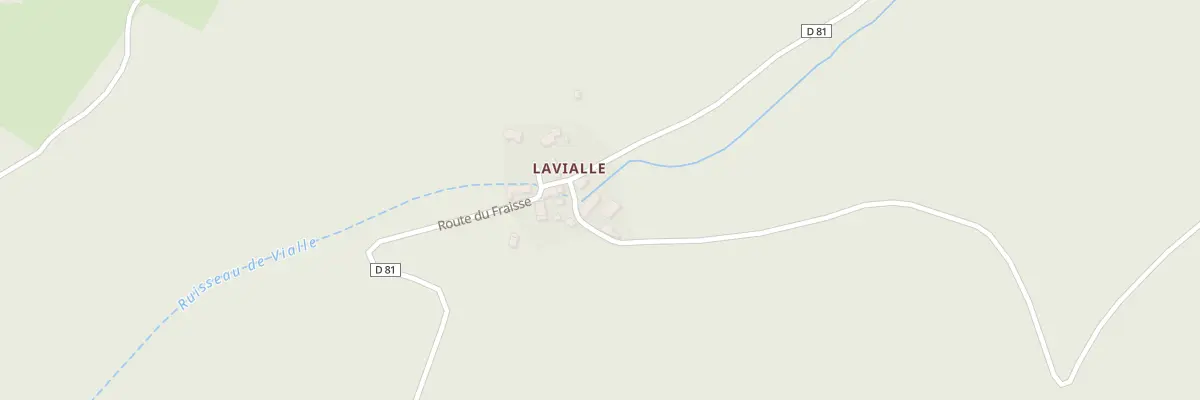 Plan du 5033 Lavialle à Saint-Étienne-sur-Blesle