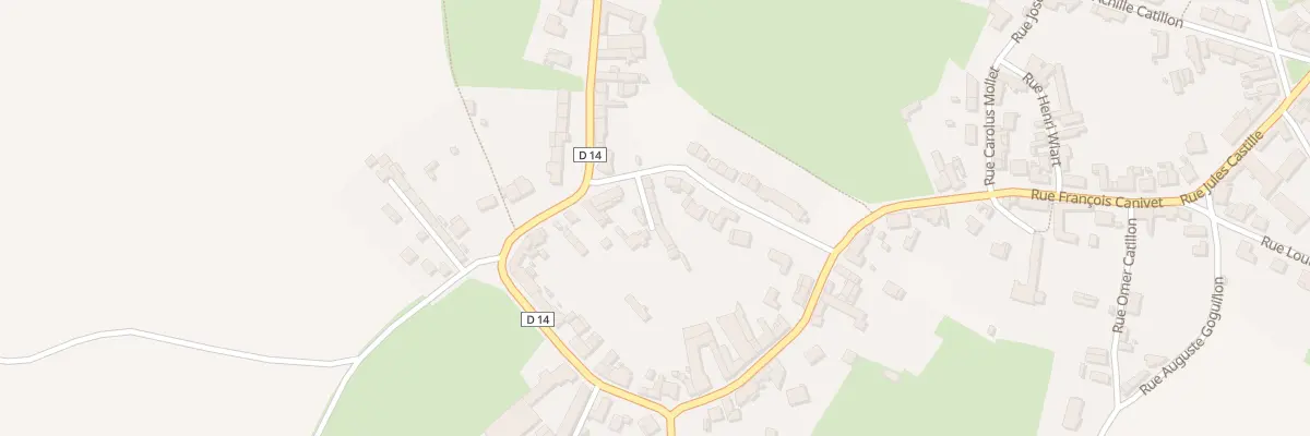 Plan du 6 Rue des Frères Ponchon à Oisy-le-Verger