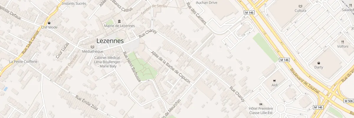 Plan du 26B Rue Chanzy à Lezennes