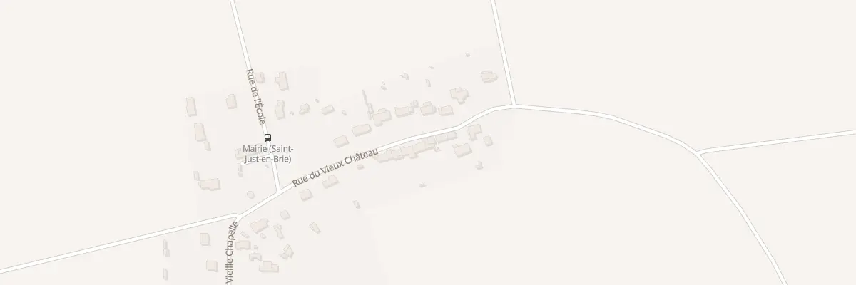 Plan du 6 Rue du Vieux Château à Saint-Just-en-Brie