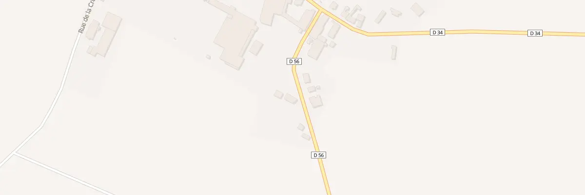 Plan du 6 Rue du Bois Verrin à Aubigny-aux-Kaisnes