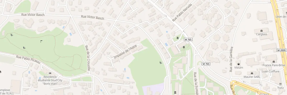 Plan du 15 Imp de l’Astre à Clermont-Ferrand