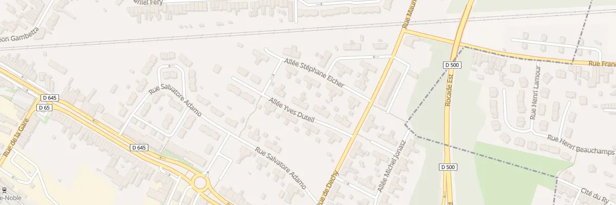 Plan du 78 Rue Yves Duteil à Sin-le-Noble