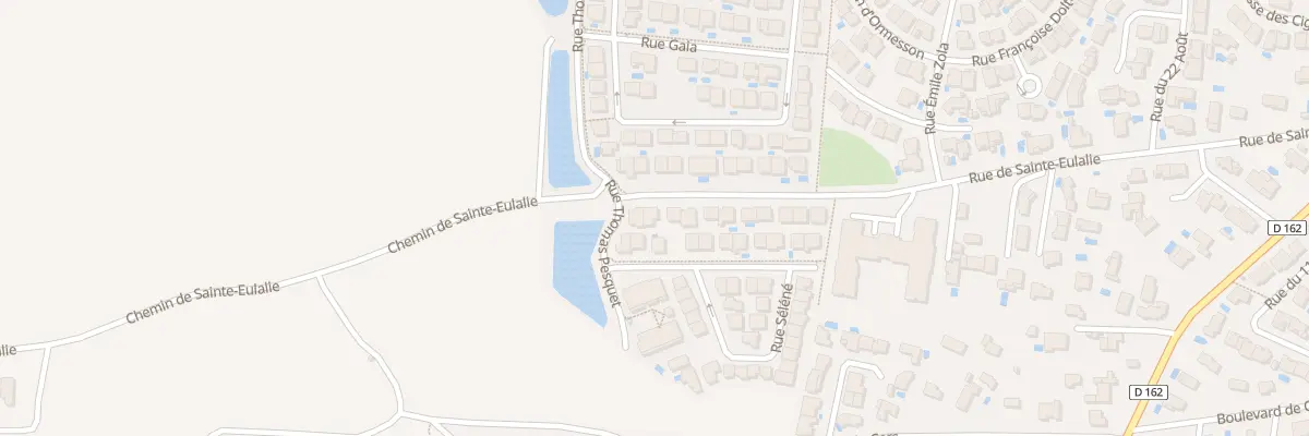Plan du 33 Rue Sainte Eulalie à Nissan-lez-Enserune
