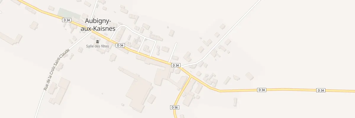 Plan du 14 Rue St Nicolas à Aubigny-aux-Kaisnes