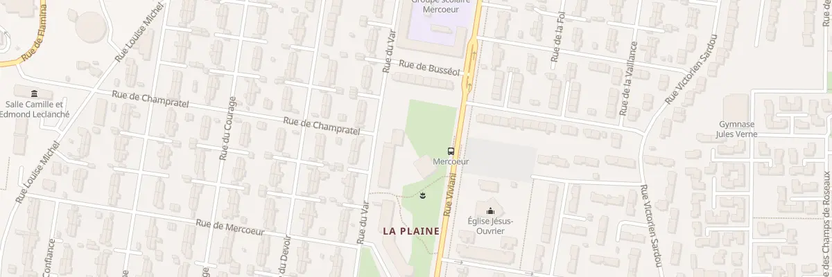 Plan du 71 Rue Viviani à Clermont-Ferrand