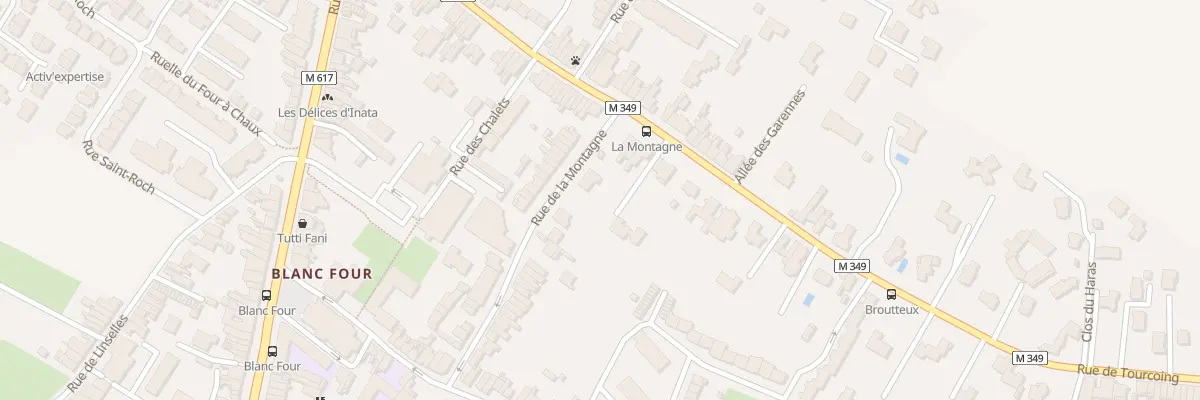 Plan du 58 Rue de Tourcoing à Roncq