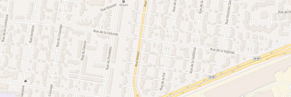 Plan du 34 Rue Viviani à Clermont-Ferrand