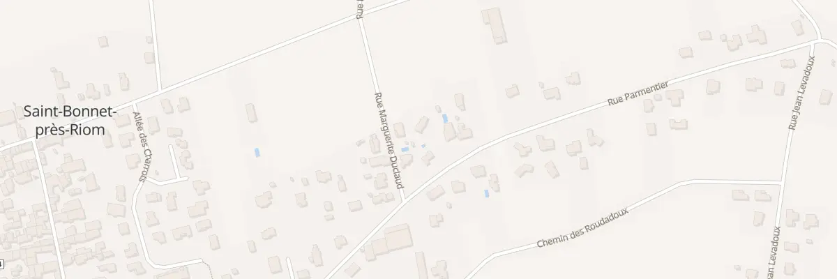Plan du 58B Rue Parmentier à Saint-Bonnet-près-Riom