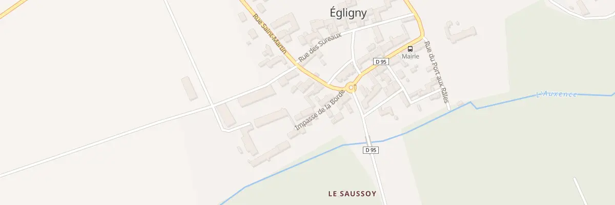 Plan du 3B Rue Saint-martin à Égligny
