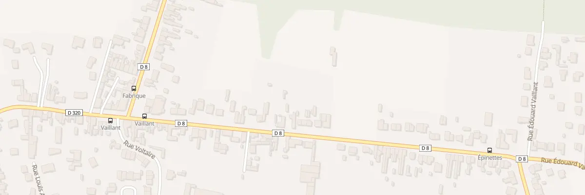 Plan du 274 Rue Edouard Vaillant à Roost-Warendin