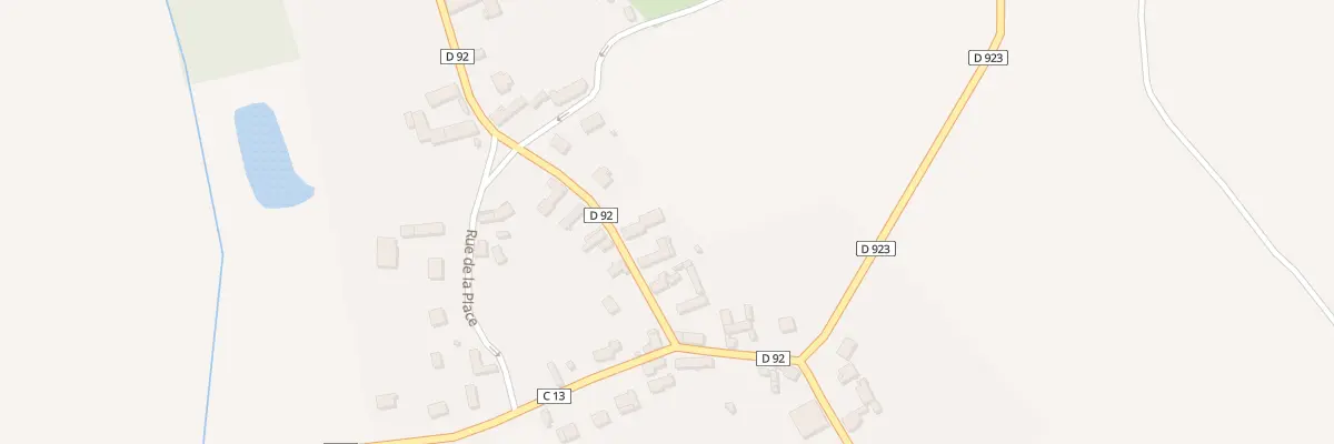 Plan du 9 Rue de Caillouel à Caillouël-Crépigny