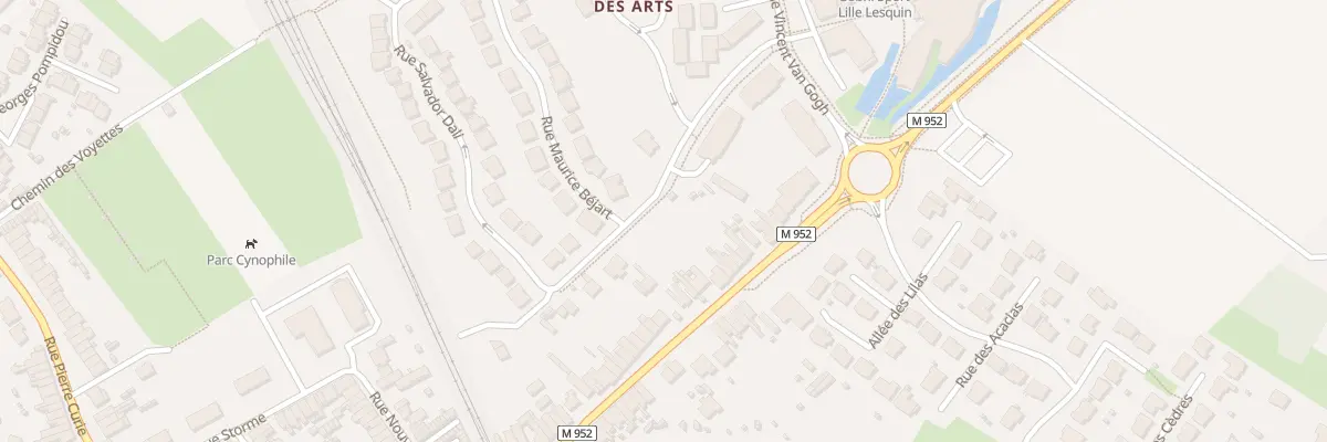 Plan du 49 Rue Pierre Brizon à Lesquin