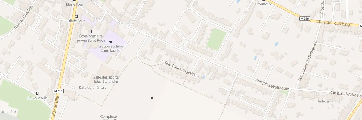 Plan du 46 Rue Jules Watteeuw à Roncq