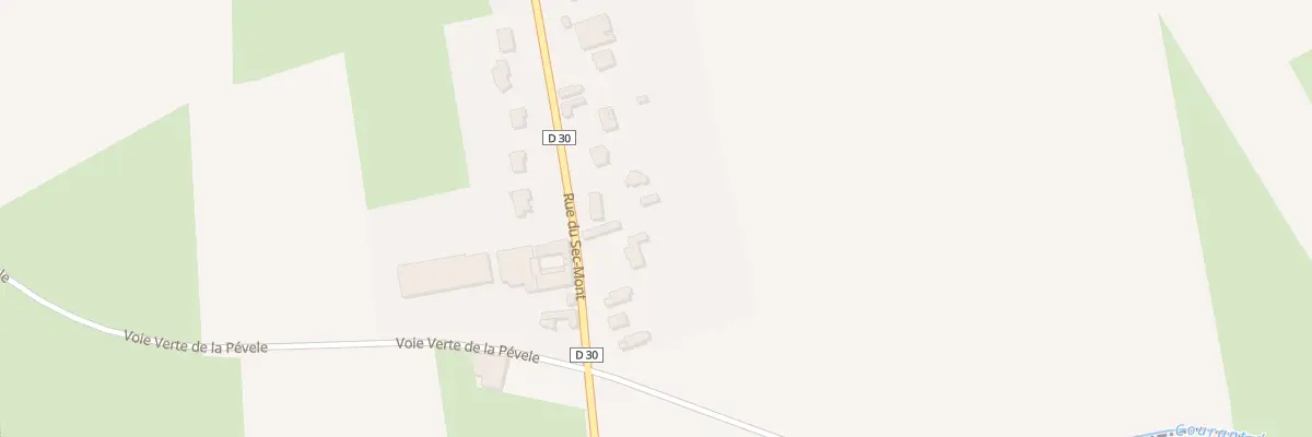 Plan du 1263 Rue du Sec Mont à Mons-en-Pévèle