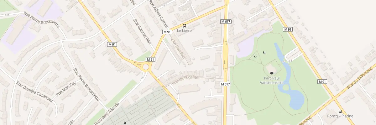 Plan du 9015 Rue de Lille à Roncq