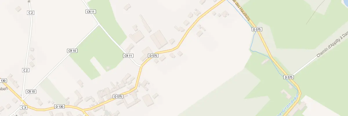 Plan du 324 Rue du Moulin à Appilly