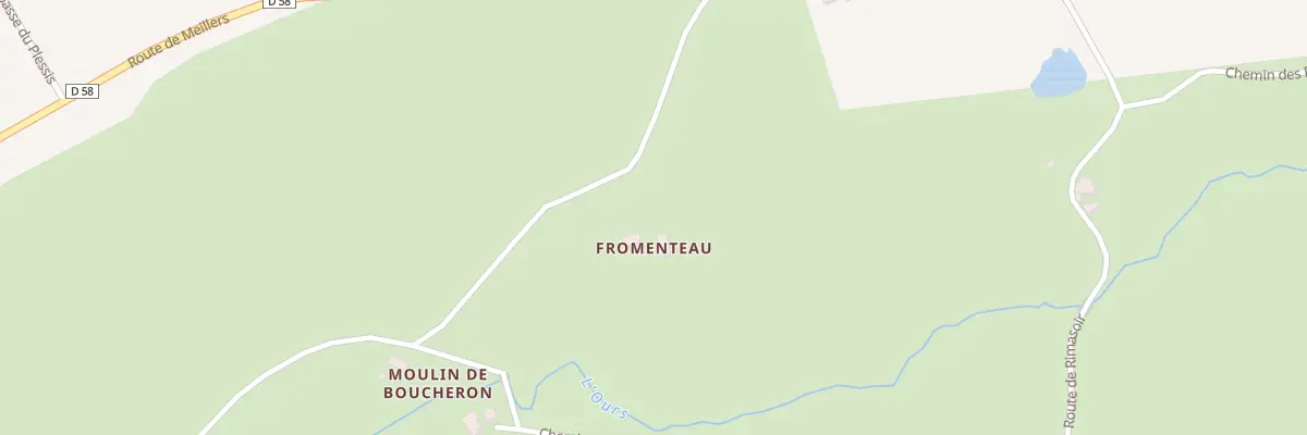 Plan du 5067 A Fromenteau à Autry-Issards