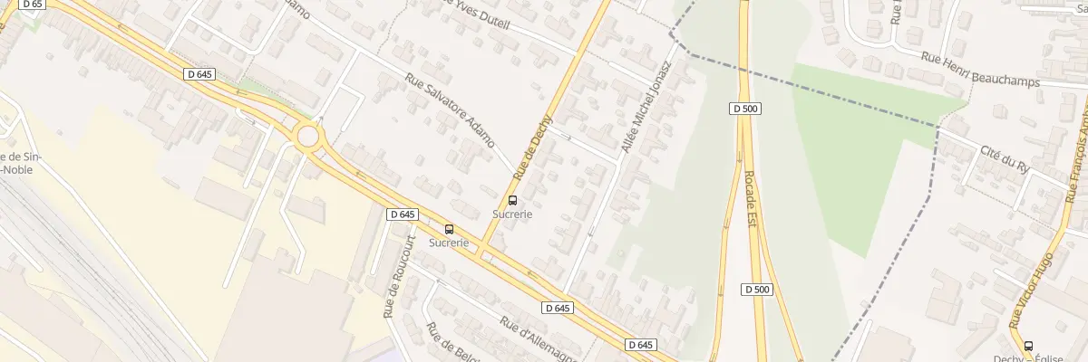 Plan du 279 Rue de Dechy à Sin-le-Noble