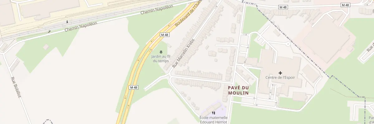 Plan du 67 Rue Marcelin Krebs à Lille