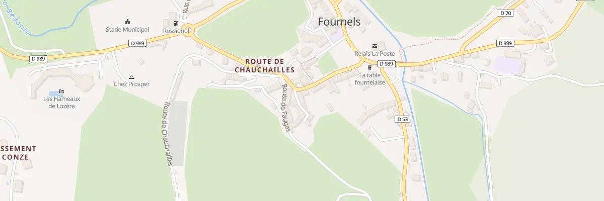 Plan du 2 Imp de la Pignide à Fournels