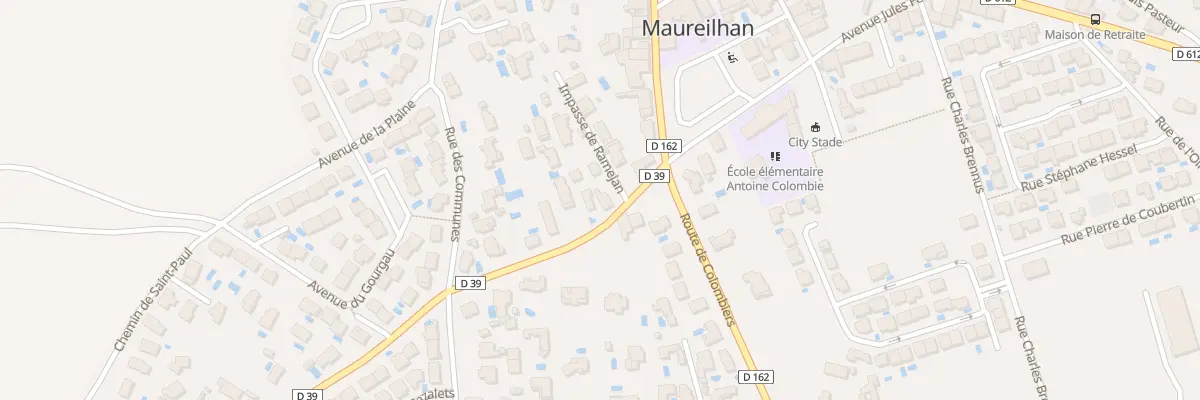 Plan du 6 Rue de Ramejan à Maureilhan