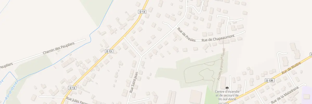 Plan du 4 Rue de Presle à Vic-sur-Aisne
