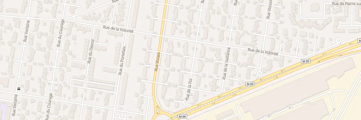 Plan du 25 Rue de la Foi à Clermont-Ferrand