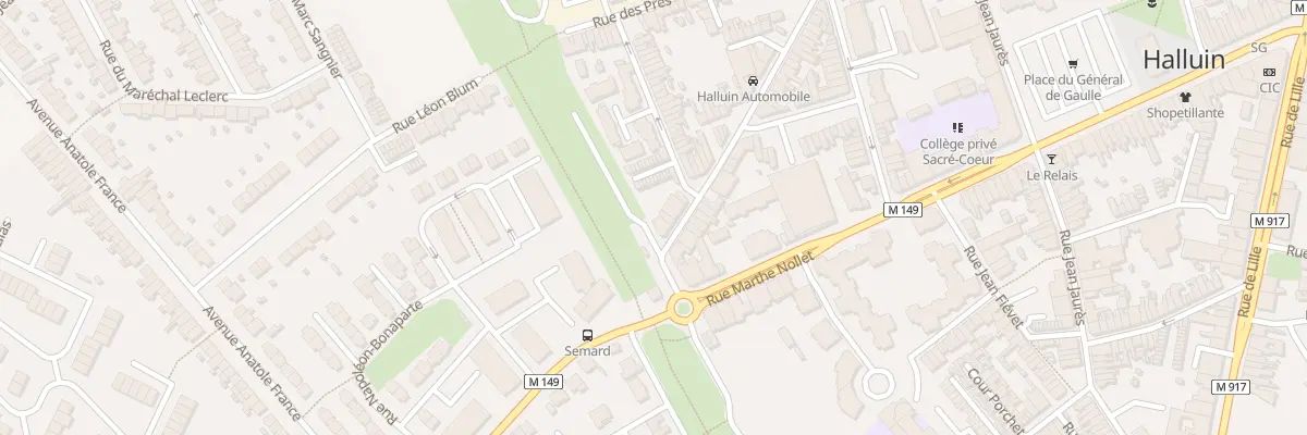Plan du 122 Rue Émile Zola à Halluin