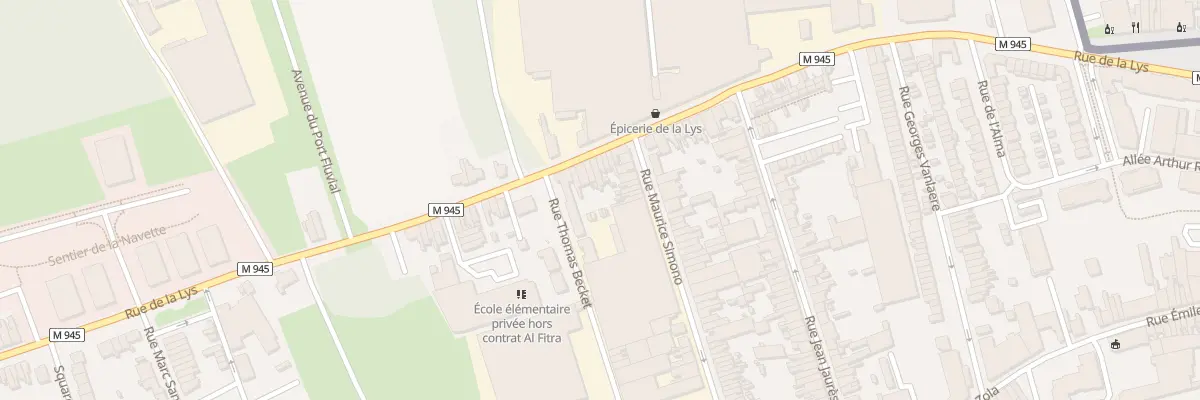 Plan du 115 Rue de la Lys à Halluin