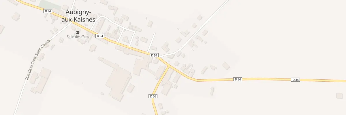 Plan du 4 Rue du Bois Griffon à Aubigny-aux-Kaisnes