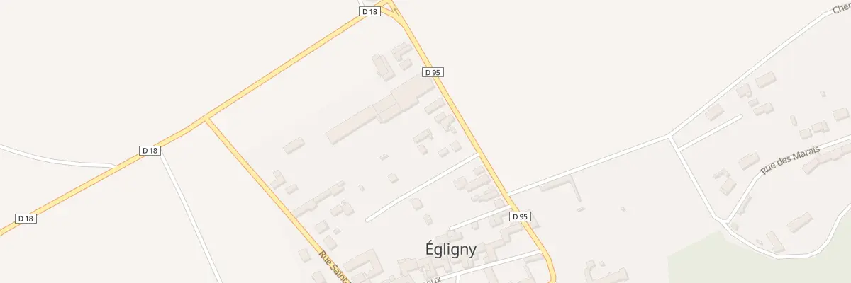 Plan du 36 Rue Saint-félicien à Égligny