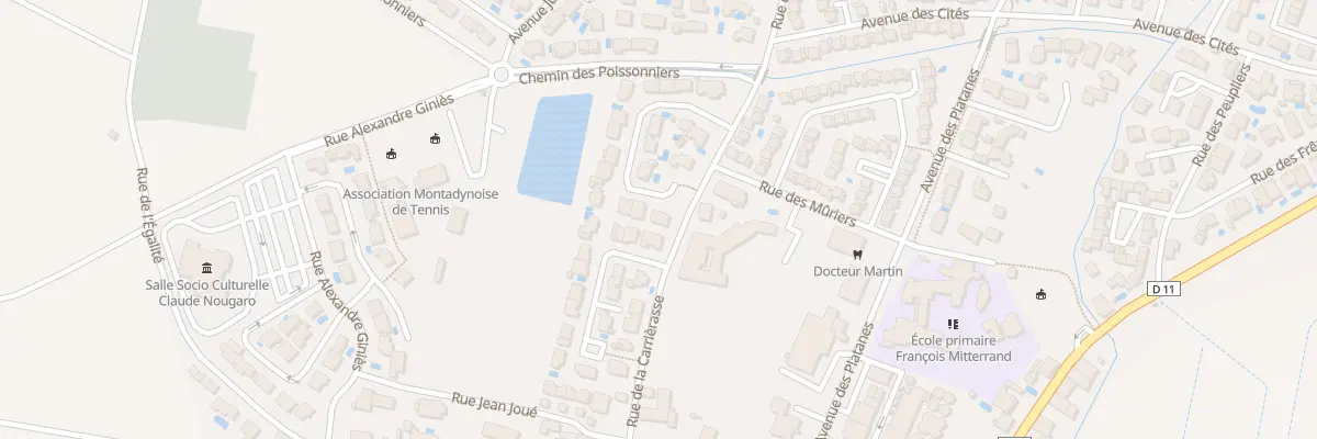 Plan du 26 Imp des Arbousiers à Montady
