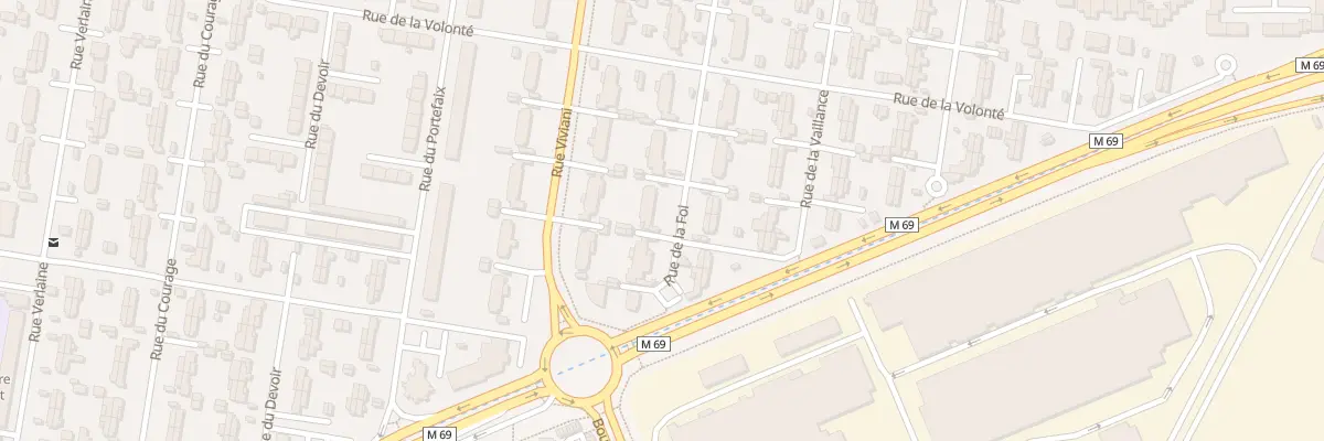 Plan du 13 Rue de la Foi à Clermont-Ferrand