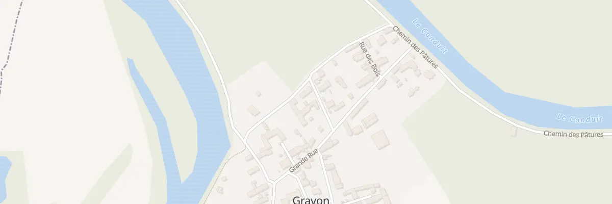 Plan du 3 Rue du Charbonneau à Gravon
