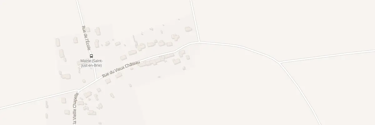 Plan du 2 Rue du Vieux Château à Saint-Just-en-Brie