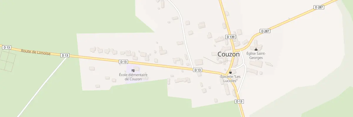 Plan du 180 Rte de Limoise à Couzon