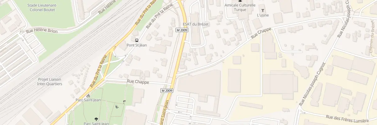 Plan du 56B Bd Saint-Jean à Clermont-Ferrand
