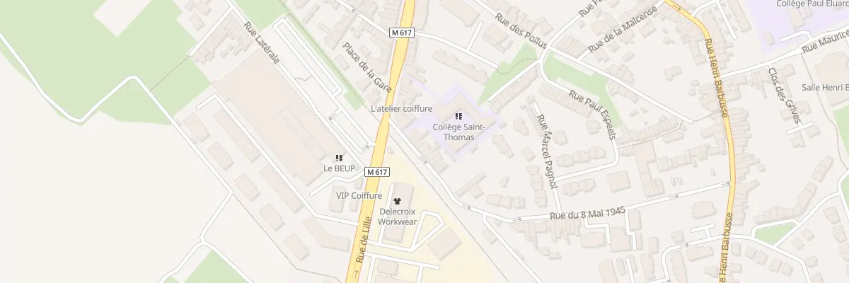 Plan du 9 Rue du Huit Mai 1945 à Roncq