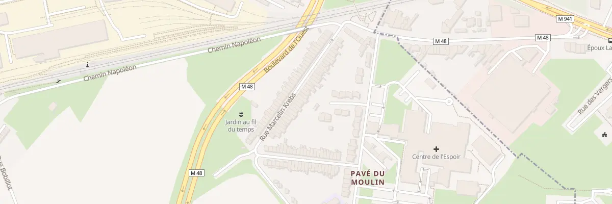 Plan du 45 Rue Marcelin Krebs à Lille