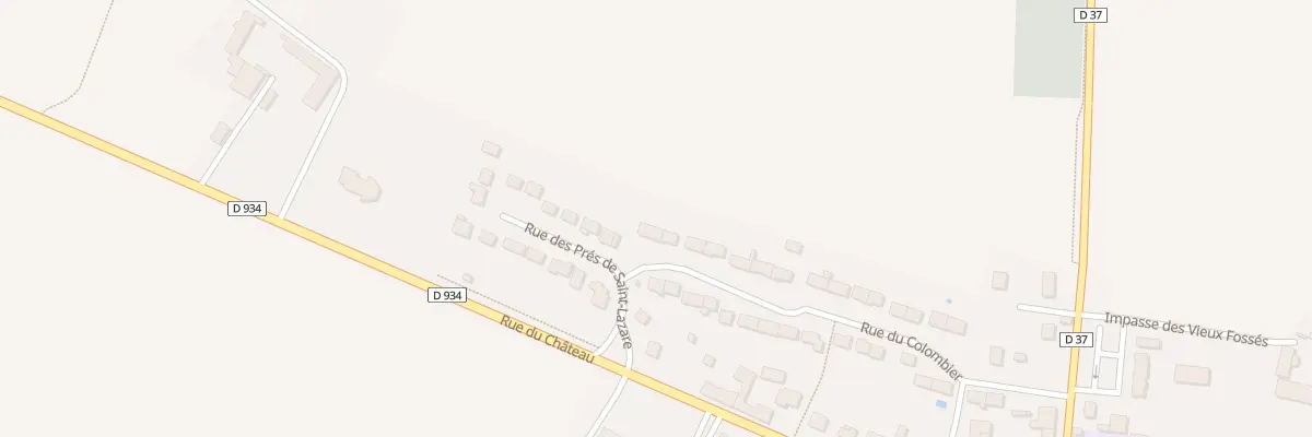 Plan du 34 Rue du Colombier à Chailly-en-Brie