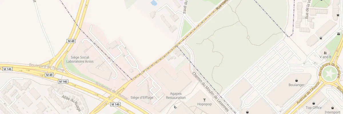 Plan du 140 Rue de l’Espoir à Lezennes