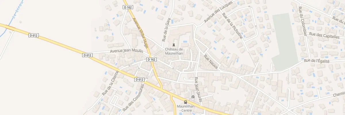 Plan du 21 Rue du Chateau à Maureilhan