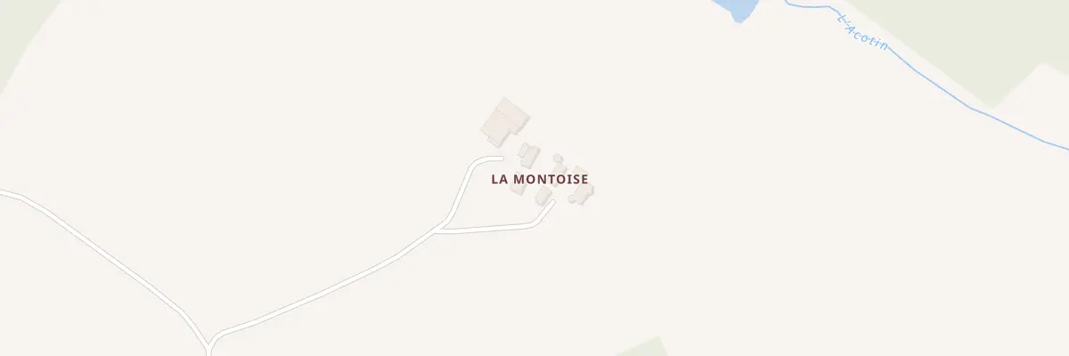 Plan du 1 La Montoise à Sainte-Colombe-des-Bois