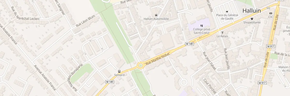 Plan du 127 Rue Émile Zola à Halluin